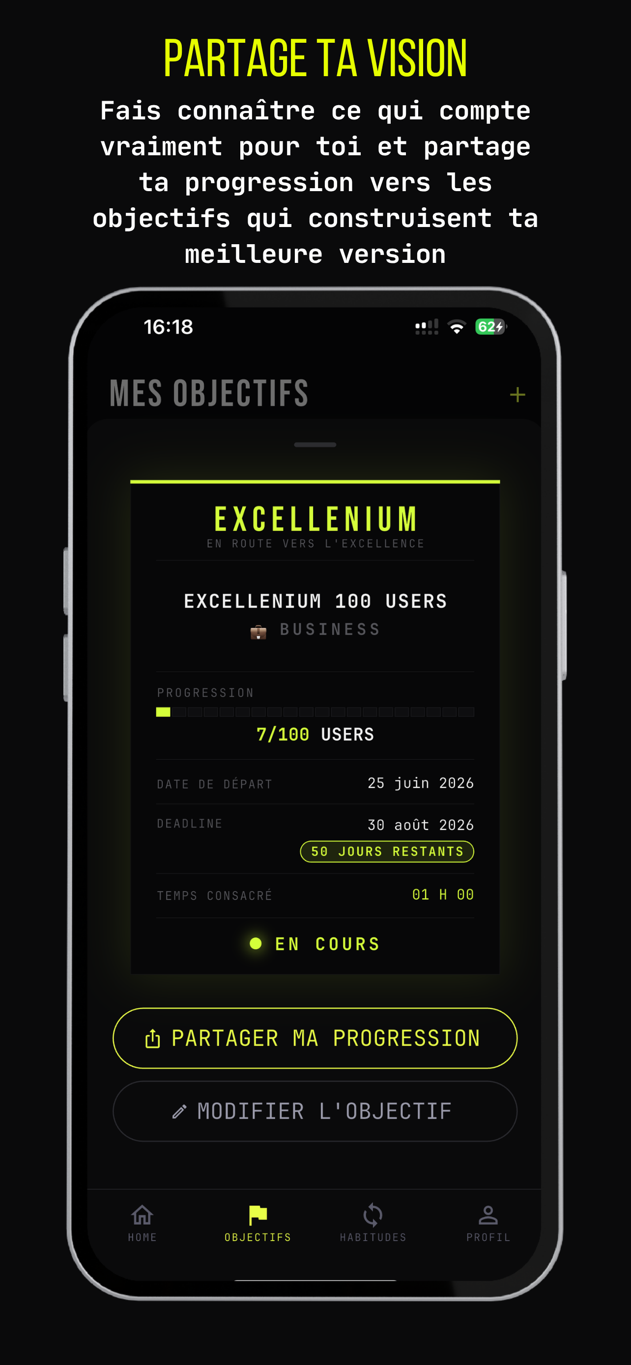 Excellenium — Partage ta Vision
